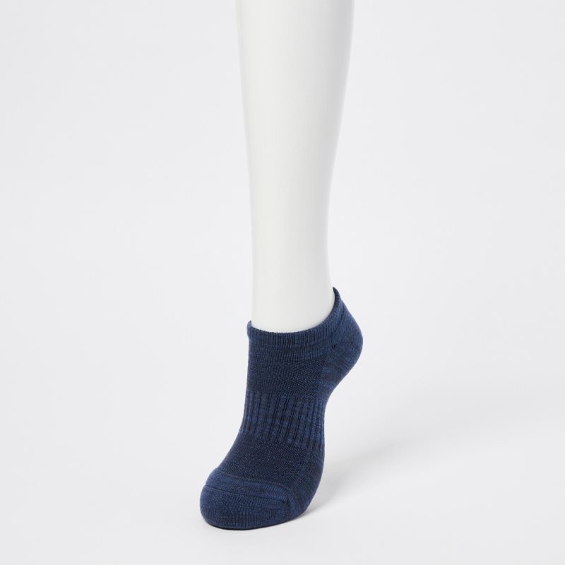 Black Women Uniqlo Heattech Short Socks | USA XHGQC-1795