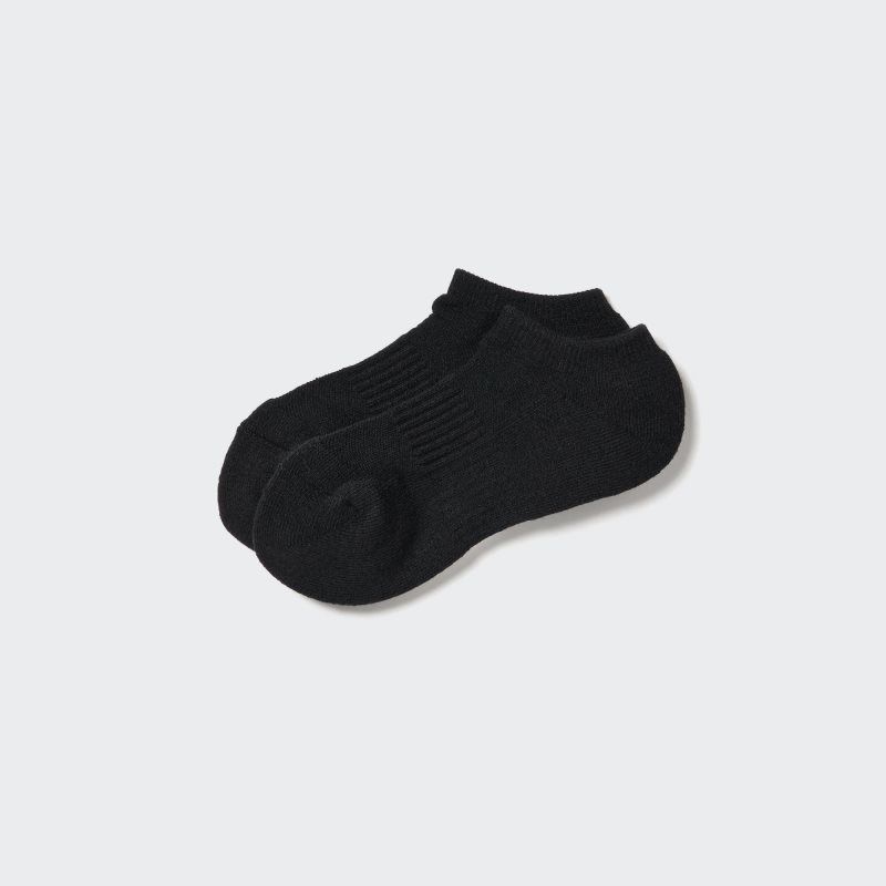 Black Women Uniqlo Heattech Short Socks | USA XHGQC-1795