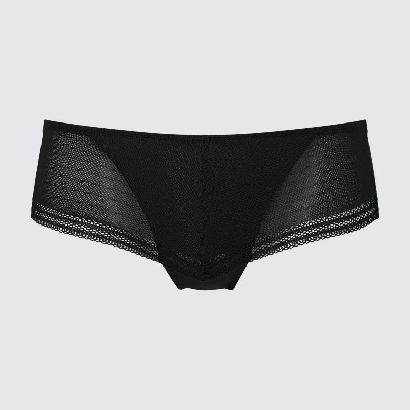 Black Women Uniqlo Lace Underwear | USA OAYXH-8926