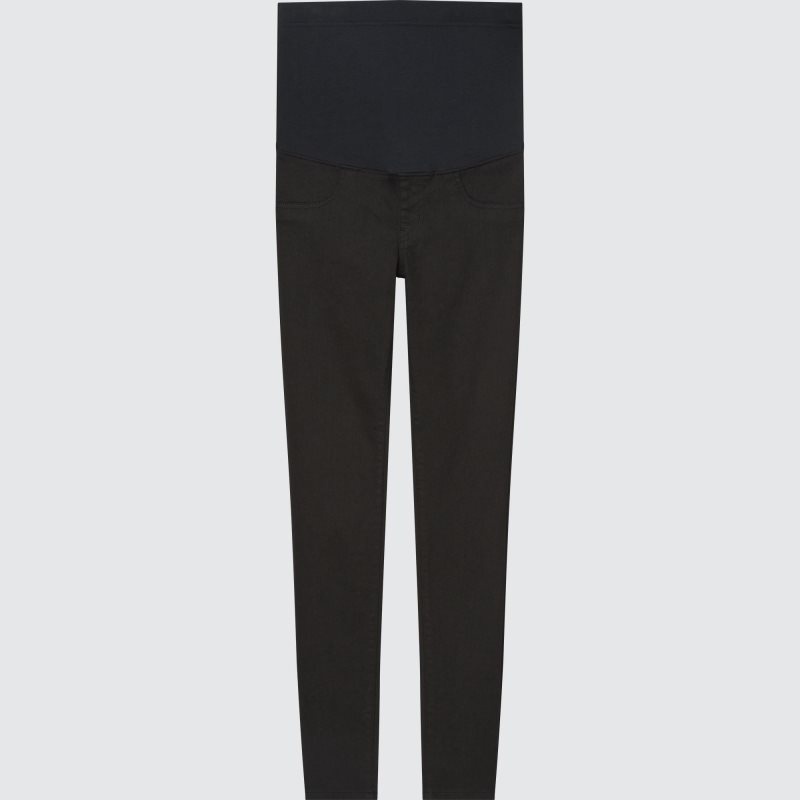 Black Women Uniqlo Maternity Ultra Stretch Jeans | USA ONQJL-8504