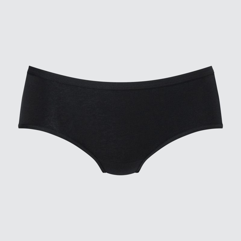 Black Women Uniqlo Plain Underwear | USA IQPTF-9460