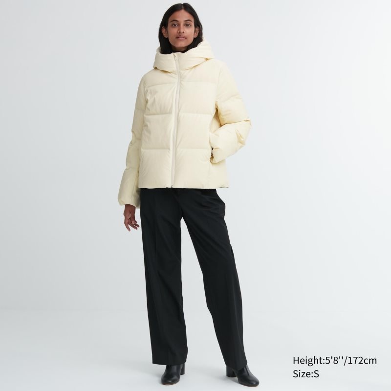 Black Women Uniqlo Seamless Down Parka | USA XQNYC-9431