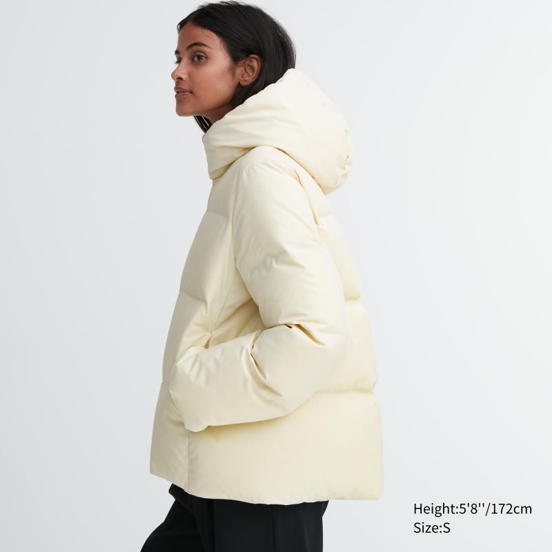 Black Women Uniqlo Seamless Down Parka | USA XQNYC-9431