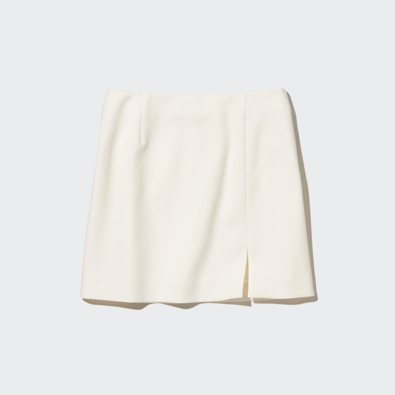 Black Women Uniqlo Slit Mini Skirts | USA QZOFA-3175