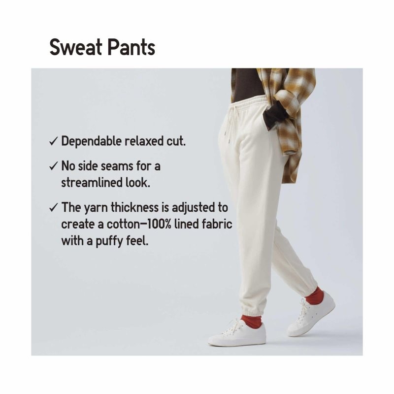 Black Women Uniqlo Sweatpants Sweatpants | USA FBOGK-4293