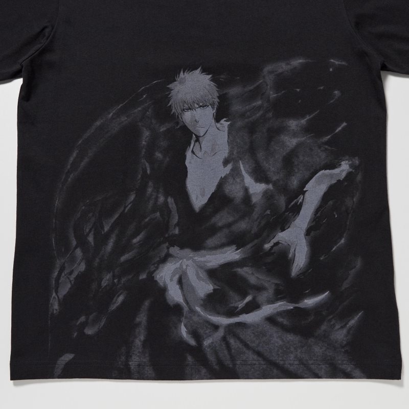 Black Women Uniqlo Ut Archive Ut (Bleach) (Short-sleeve Graphic) T Shirts | USA FEKUX-1392