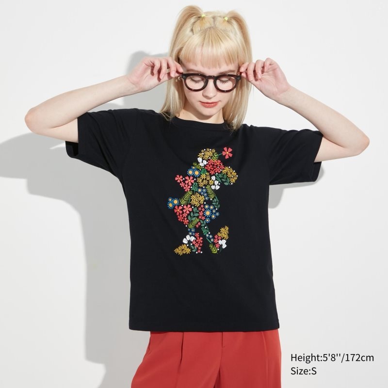 Black Women Uniqlo Utgp2023: Magic For All Ut (Short-sleeve Graphic) (Athalia Sugiarto) T Shirts | USA CIWJA-8506