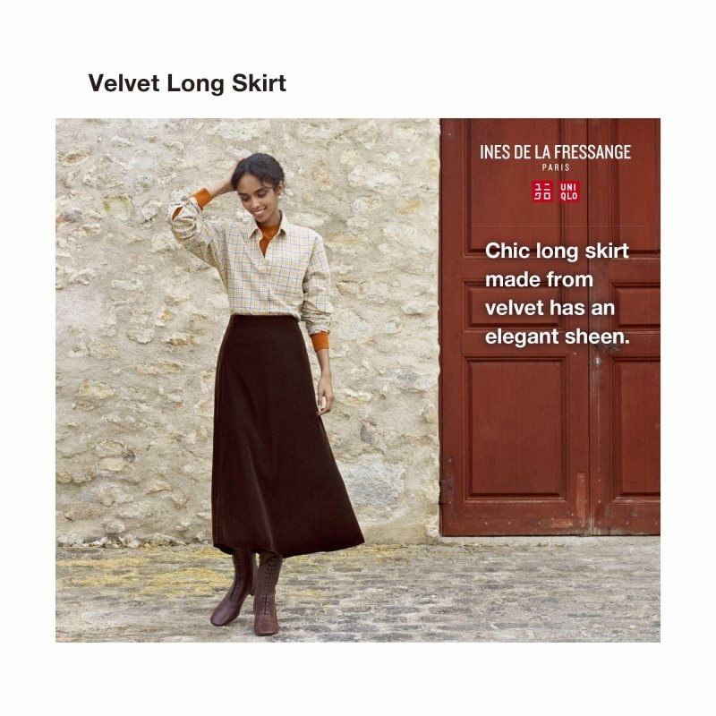 Black Women Uniqlo Velvet Narrow Skirts | USA SLAYK-9357