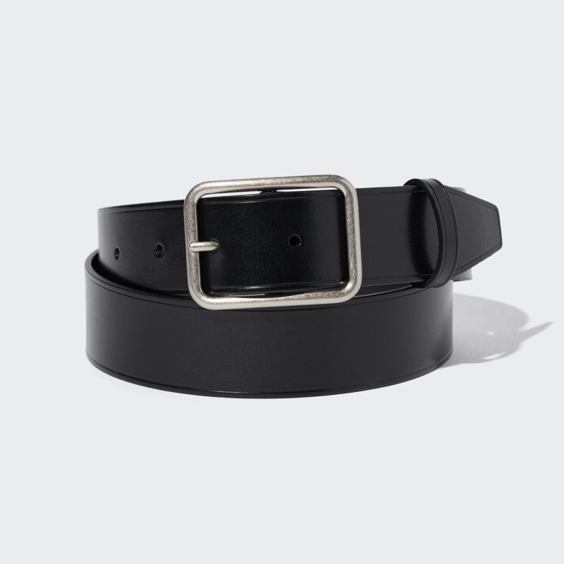 Black Women Uniqlo Wide Belts | USA NJXFO-2970