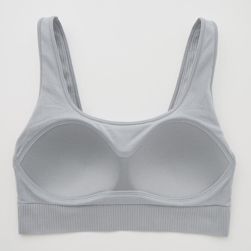 Black Women Uniqlo Wireless (Seamless) (Mame Kurogouchi) Bras | USA HDXKC-5192