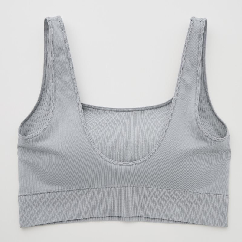 Black Women Uniqlo Wireless (Seamless) (Mame Kurogouchi) Bras | USA HDXKC-5192