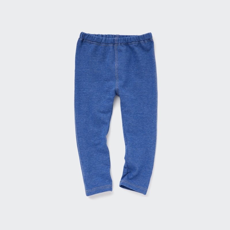 Blue Baby Uniqlo Full-length (Denim Like) Leggings | USA SRFXP-4103