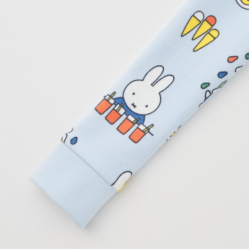 Blue Baby Uniqlo The Picture Book Long-sleeve (Miffy) Pajamas | USA TNDMG-6209