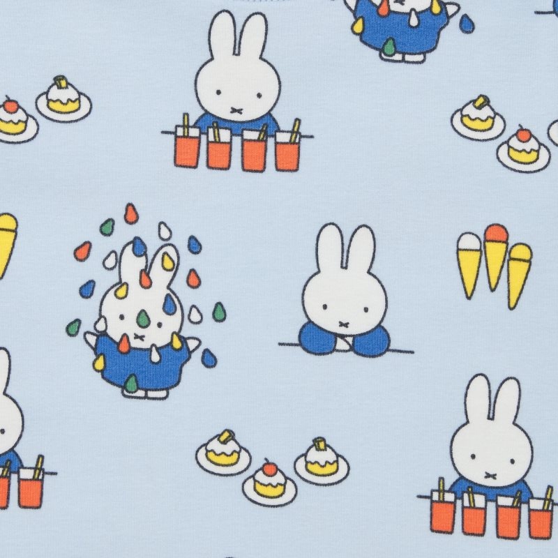 Blue Baby Uniqlo The Picture Book Long-sleeve (Miffy) Pajamas | USA TNDMG-6209