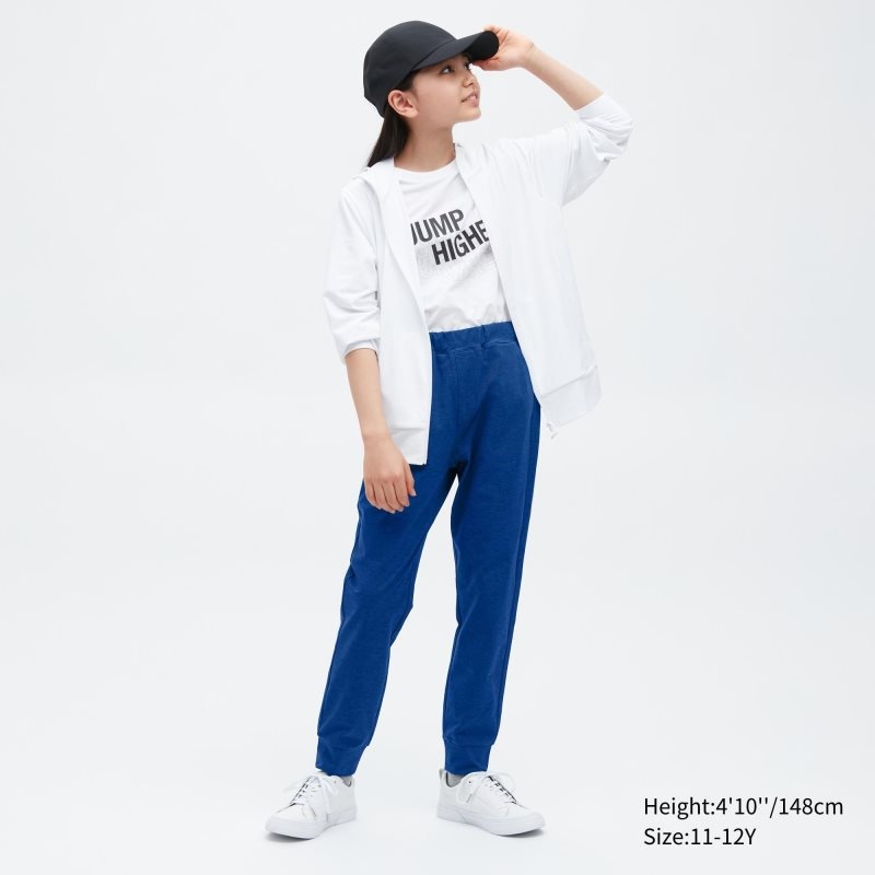 Blue Kids Uniqlo Ultra Stretch Dry-ex Jogger | USA GPMJY-8697