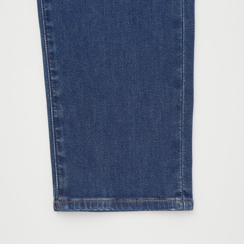 Blue Men Uniqlo Ezy Ultra Stretch (Tall) Jeans | USA ZXSEW-2568