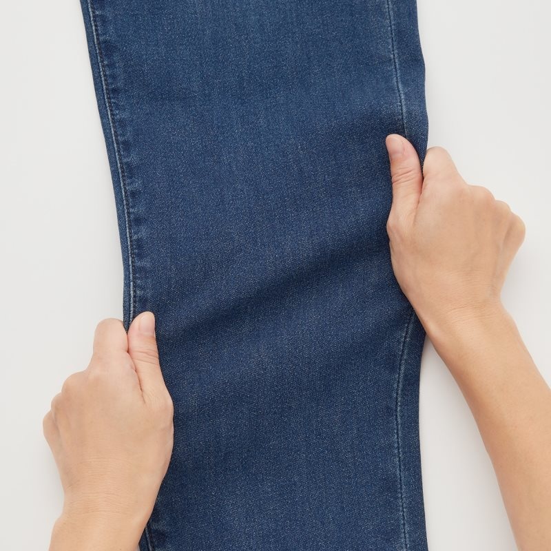 Blue Men Uniqlo Ezy Ultra Stretch (Tall) Jeans | USA ZXSEW-2568