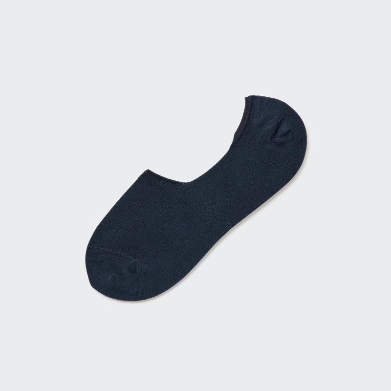 Blue Men Uniqlo Low-cut Socks | USA MCOYZ-2083