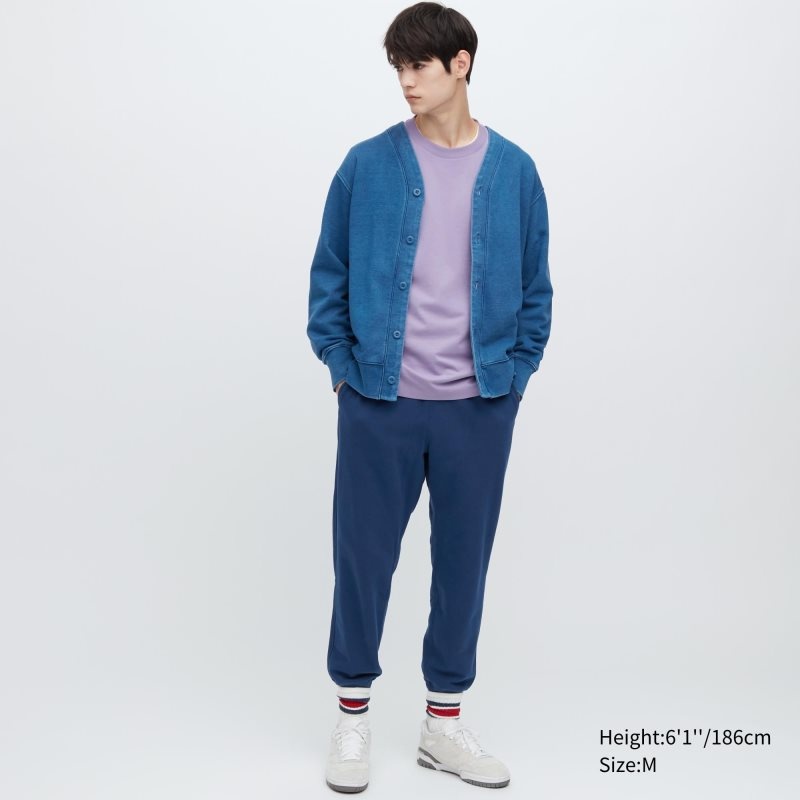 Blue Men Uniqlo Sweatpants Sweatpants | USA RMCTW-0954