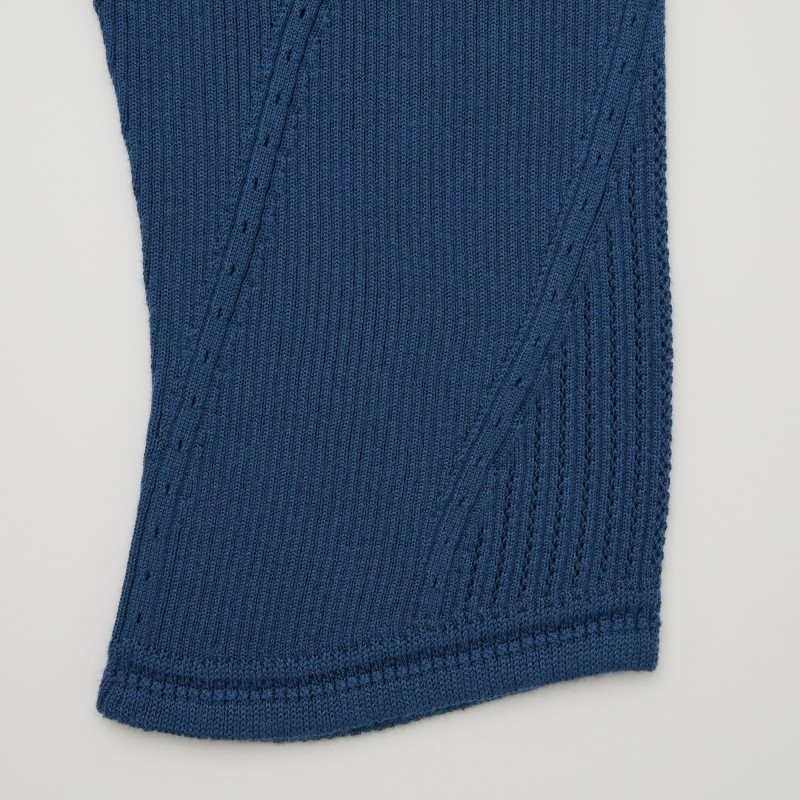 Blue Women Uniqlo 3d Knit Ribbed (Mame Kurogouchi) Shorts | USA WPZRT-5174