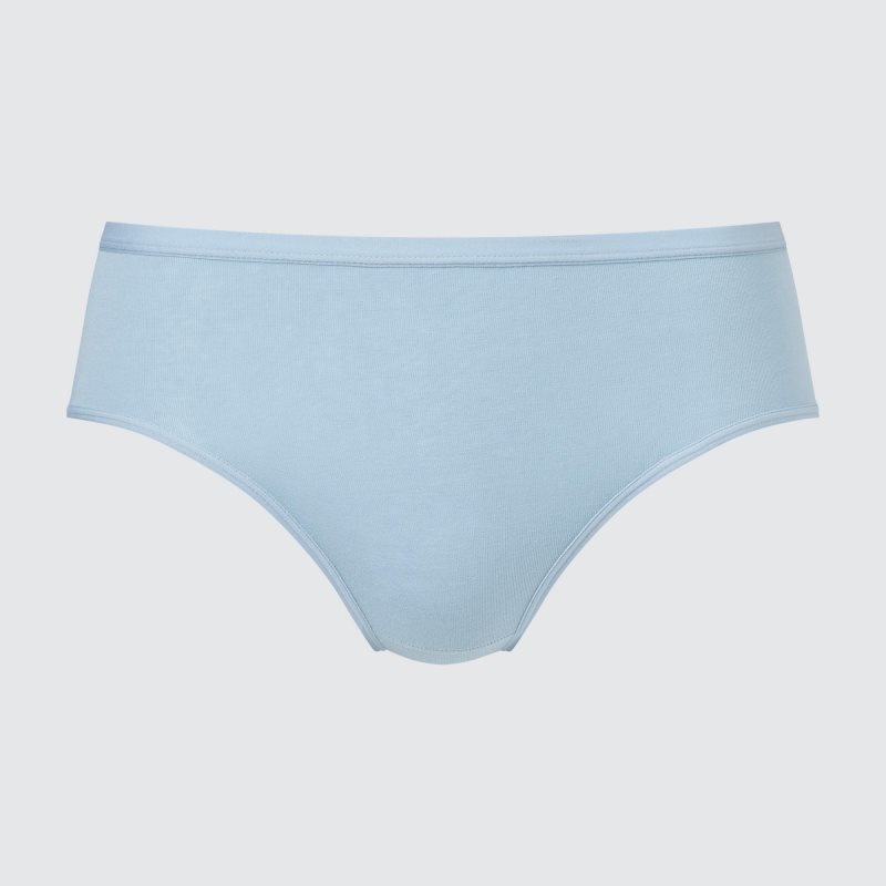 Blue Women Uniqlo Mid-rise Underwear | USA BNHEA-8324