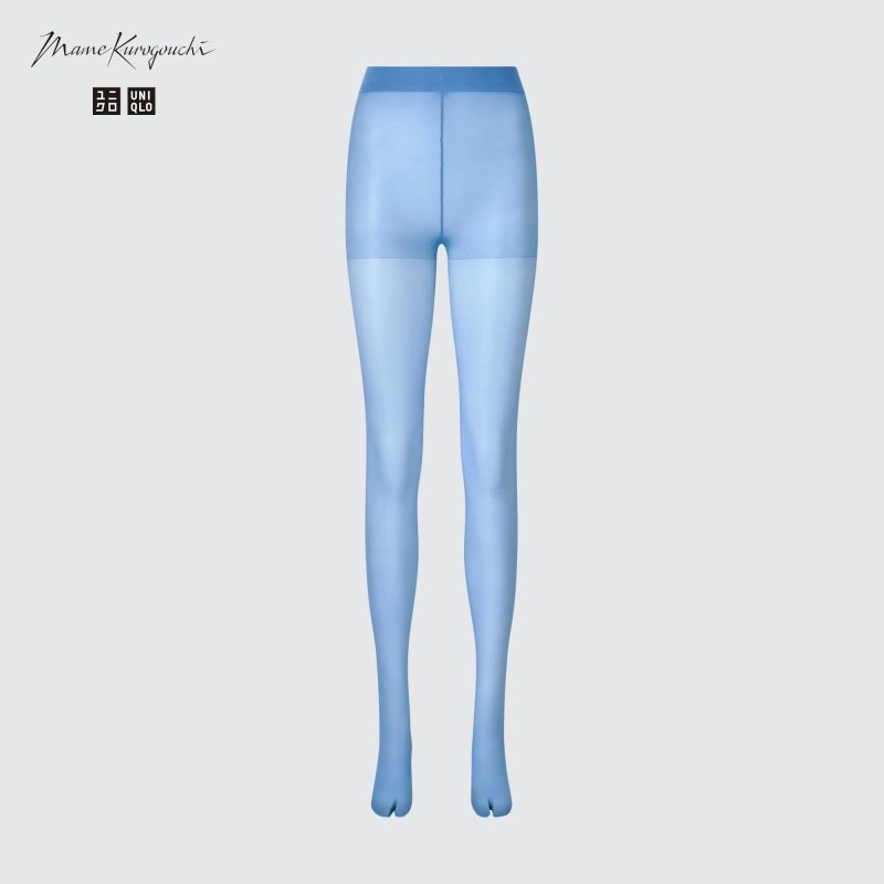 Blue Women Uniqlo Sheer Stockings (Mame Kurogouchi) Tight | USA NLWSQ-3254