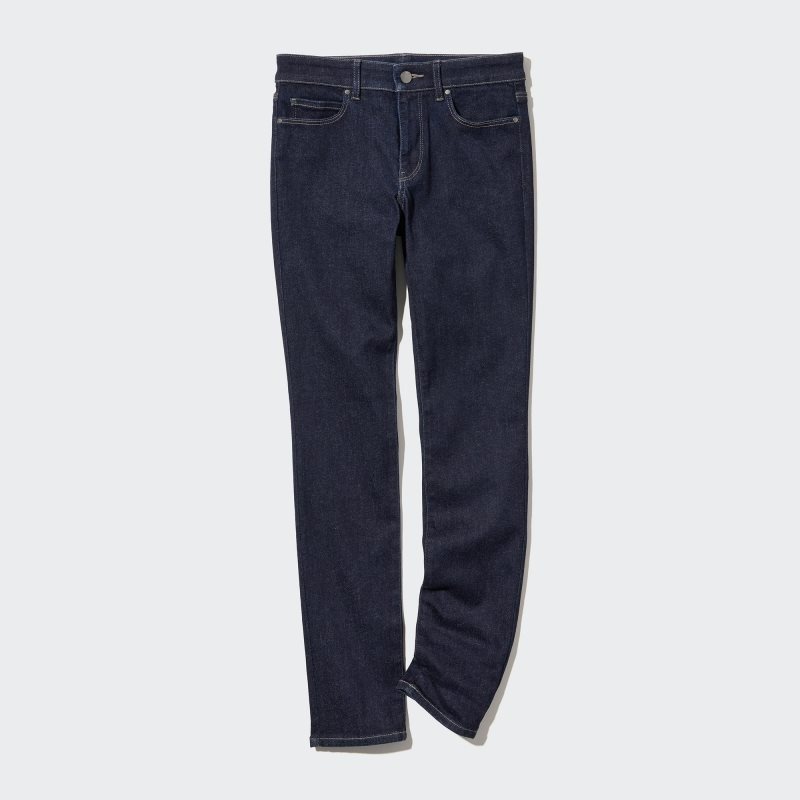 Blue Women Uniqlo Ultra Stretch Jeans | USA QZURP-0792