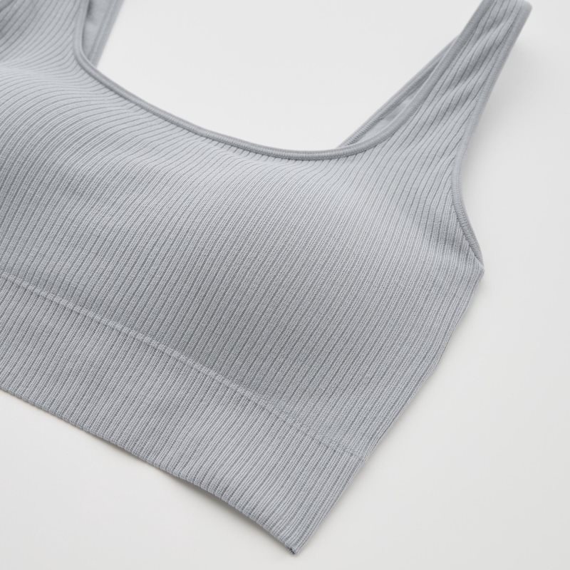 Blue Women Uniqlo Wireless (Seamless) (Mame Kurogouchi) Bras | USA YIBHX-9604