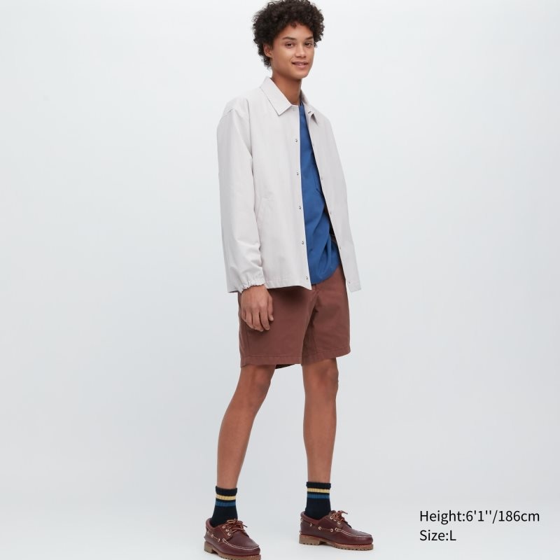 Brown Men Uniqlo Chino (7\