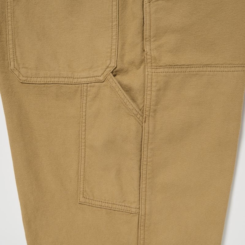 Brown Women Uniqlo Painter Pants | USA BKGID-1062