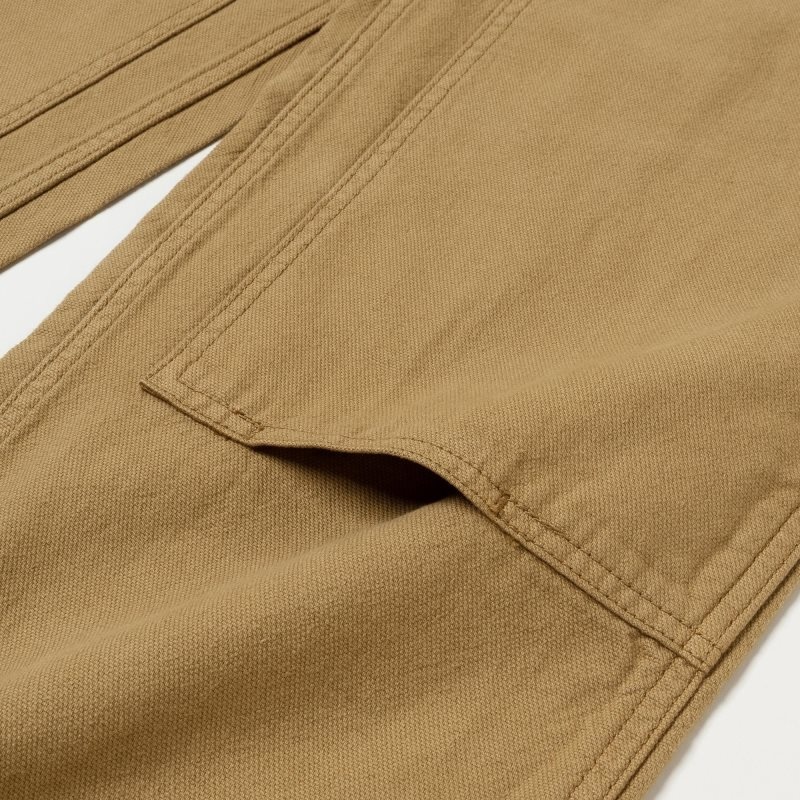 Brown Women Uniqlo Painter Pants | USA BKGID-1062