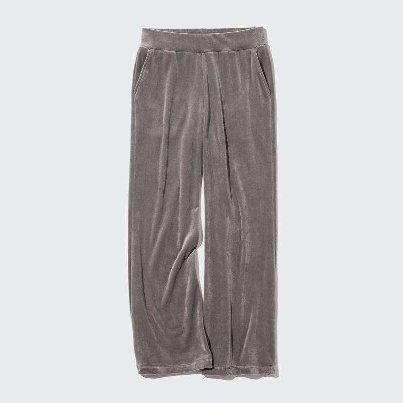 Brown Women Uniqlo Ultra Stretch Smooth Pants | USA ONIKQ-9246