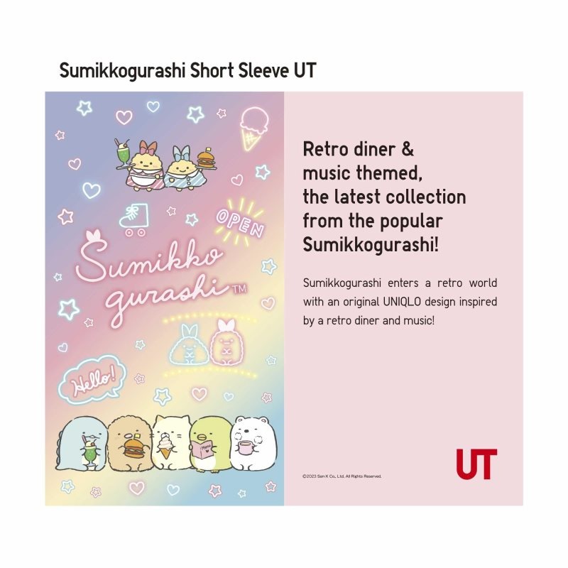 Dark Grey Kids Uniqlo Sumikkogurashi Ut (Short-sleeve Graphic) T Shirts | USA KLRSO-9362