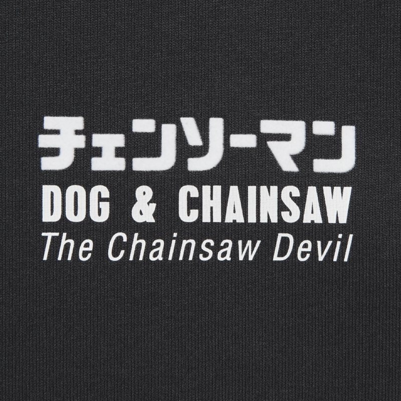 Dark Grey Men Uniqlo Chainsaw Man × Kosuke Kawamura Ut (Long-sleeve Graphic) T Shirts | USA BOAIR-7608