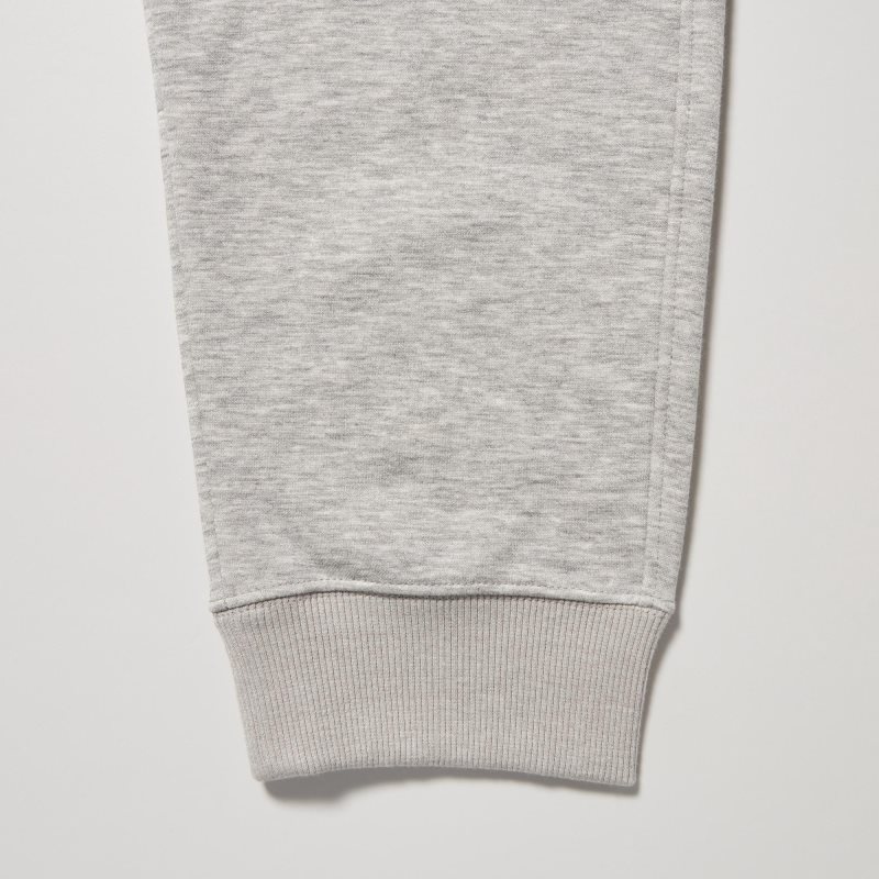 Dark Grey Men Uniqlo Heattech Pile-lined Sweatpants | USA FLCRZ-7860