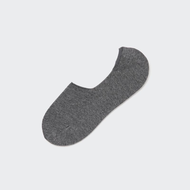 Dark Grey Men Uniqlo Low-cut Socks | USA BZRQO-3025