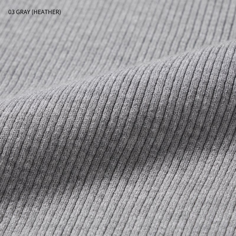 Dark Grey Women Uniqlo Washable Knit Ribbed Pants | USA FJSWR-2856