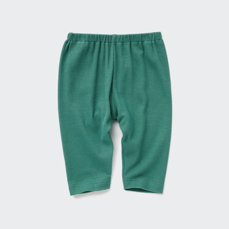 Green Baby Uniqlo Relaxed-fit Cropped Leggings | USA ZOJVC-3061