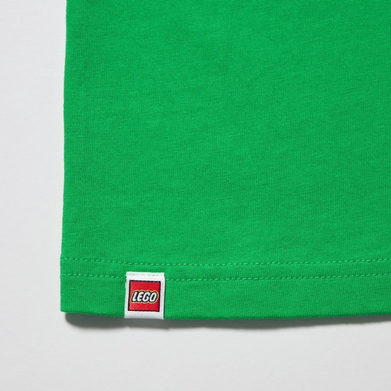 Green Kids Uniqlo Lego Ninjago Ut (Short Sleeve Graphic) T Shirts | USA GNAVI-1298