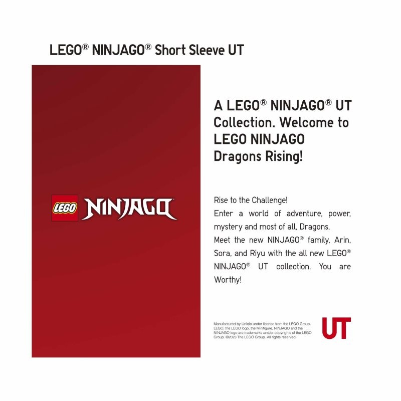 Green Kids Uniqlo Lego Ninjago Ut (Short Sleeve Graphic) T Shirts | USA GNAVI-1298