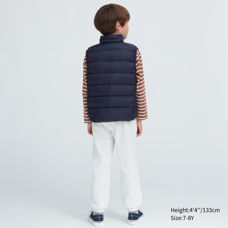 Green Kids Uniqlo Pufftech Washable (Warm Padded) Vest | USA RISNX-5349