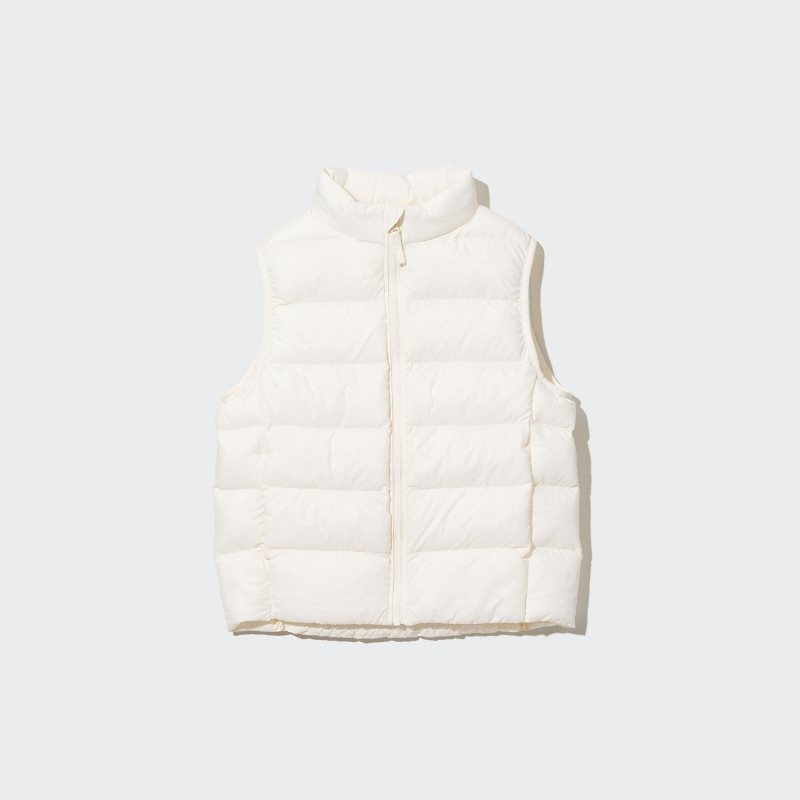 Green Kids Uniqlo Pufftech Washable (Warm Padded) Vest | USA RISNX-5349