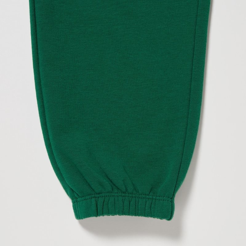 Green Kids Uniqlo Ultra Stretch Graphic Sweatpants | USA MSVLJ-6514