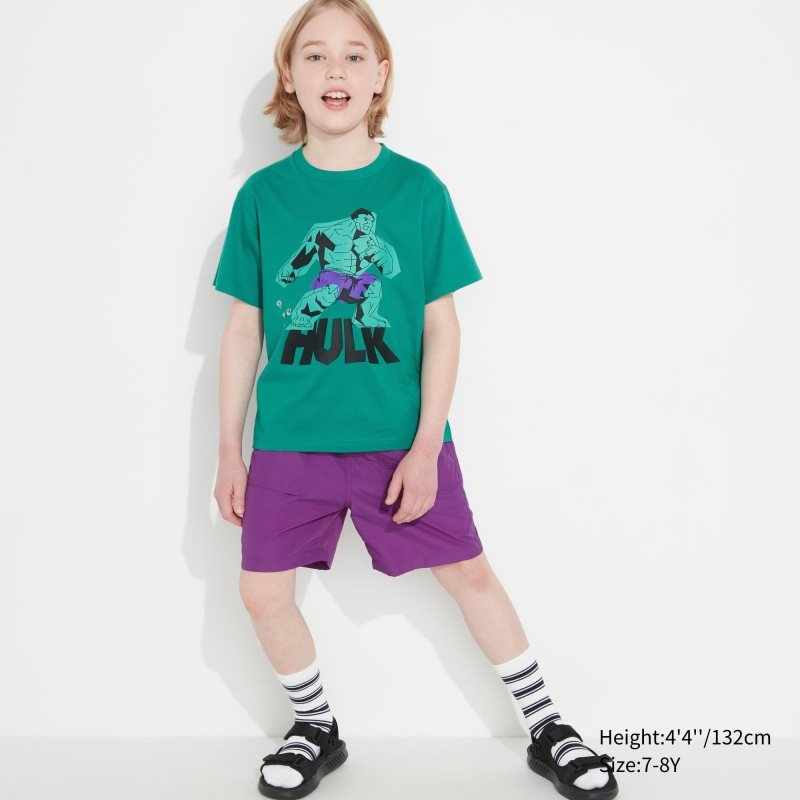 Green Kids Uniqlo Utgp2023: Magic For All Ut (Short-sleeve Graphic) (Ryota Makishita) T Shirts | USA BOZEK-7564