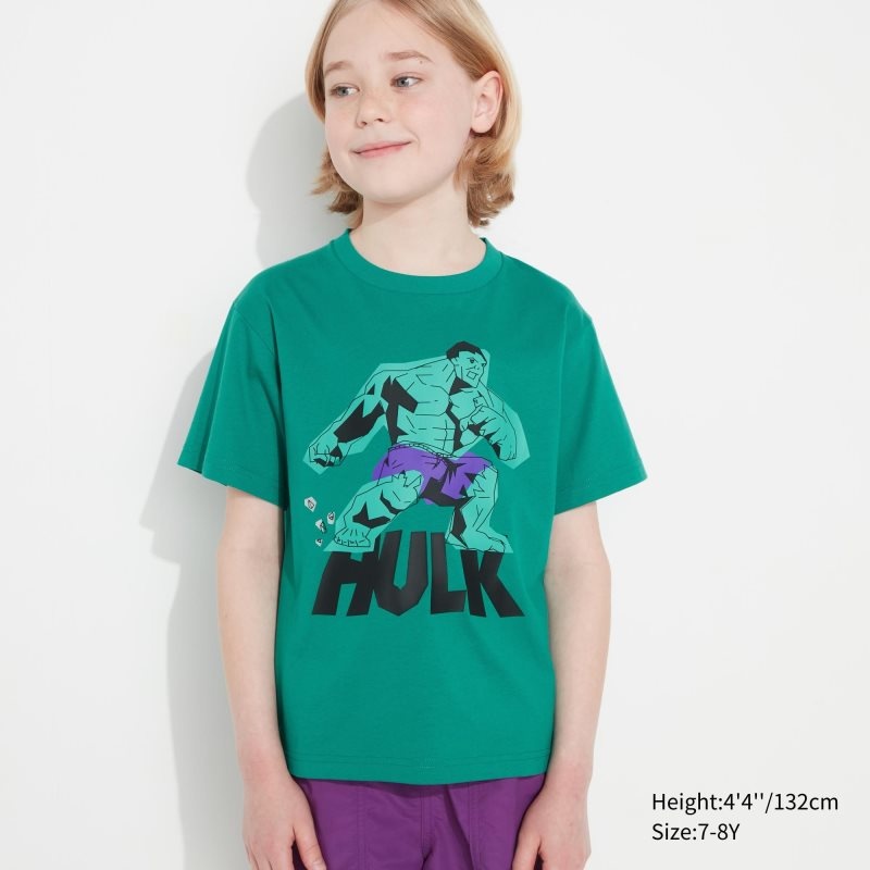 Green Kids Uniqlo Utgp2023: Magic For All Ut (Short-sleeve Graphic) (Ryota Makishita) T Shirts | USA BOZEK-7564