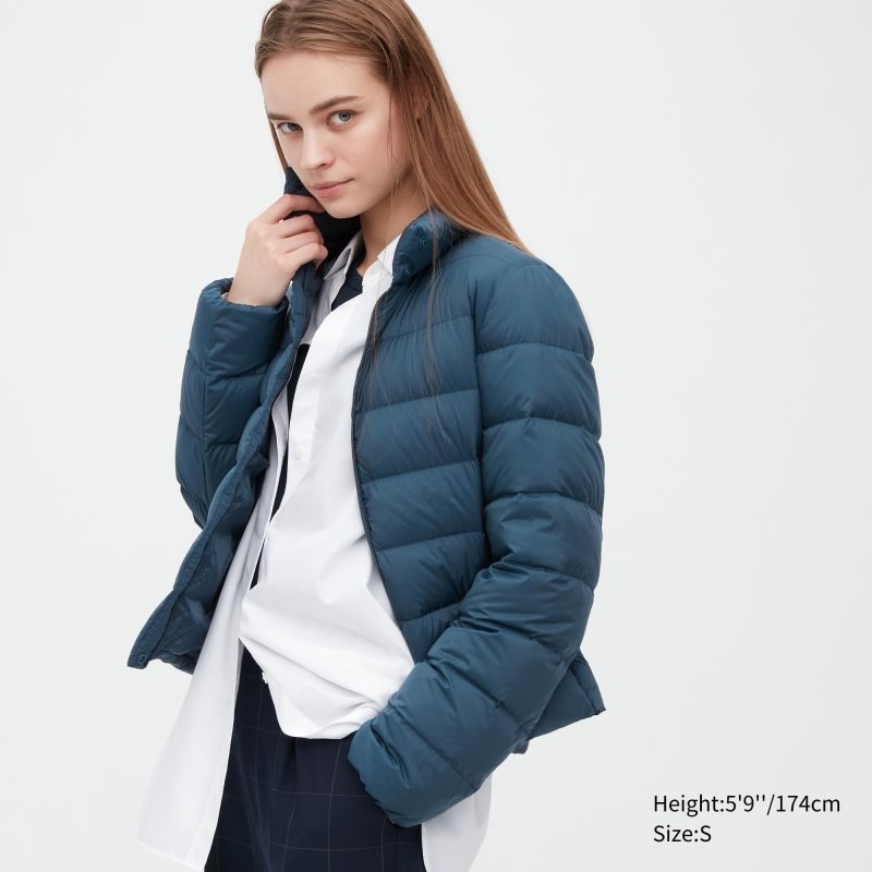 Green Women Uniqlo Ultra Light Down Jackets | USA XJCZV-6897