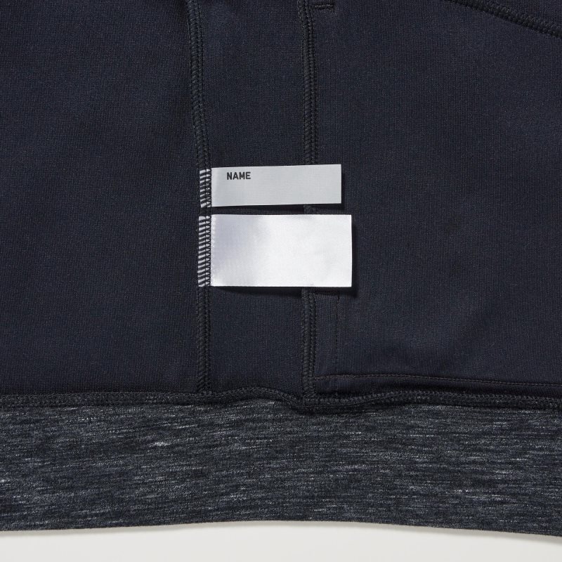 Grey Kids Uniqlo Ultra Stretch Dry Sweat Long-sleeve Full-zip (Color Block) Hoodie | USA AZIMB-6914