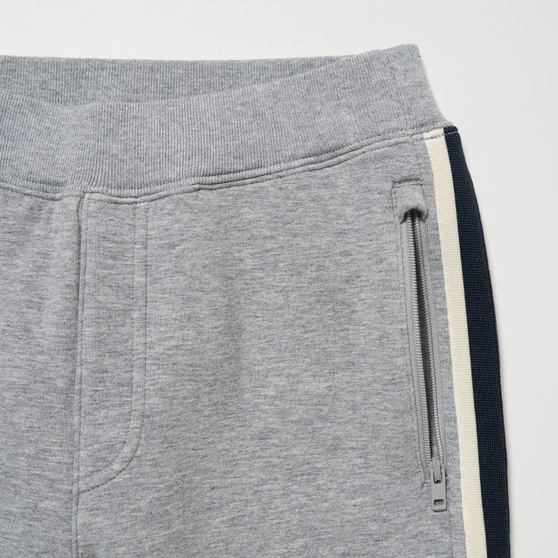 Grey Kids Uniqlo Ultra Stretch Dry Sweatpants | USA PVBKC-7635