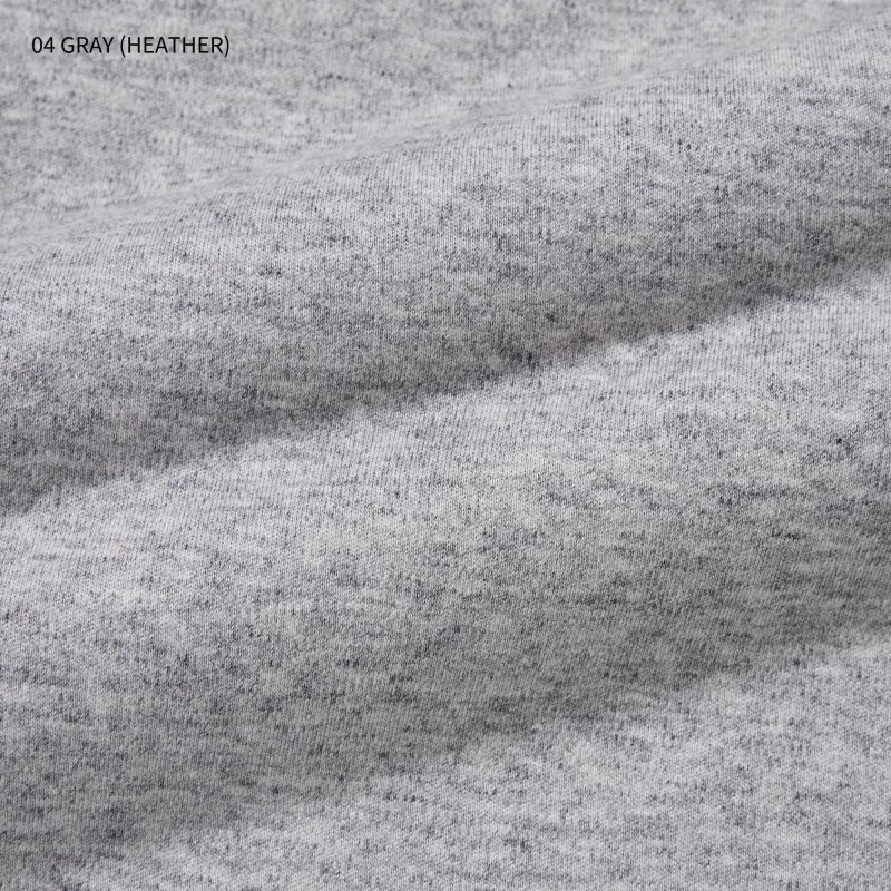 Grey Men Uniqlo Brushed Cotton Crew Neck Long-sleeve T Shirts | USA YQBVU-9502