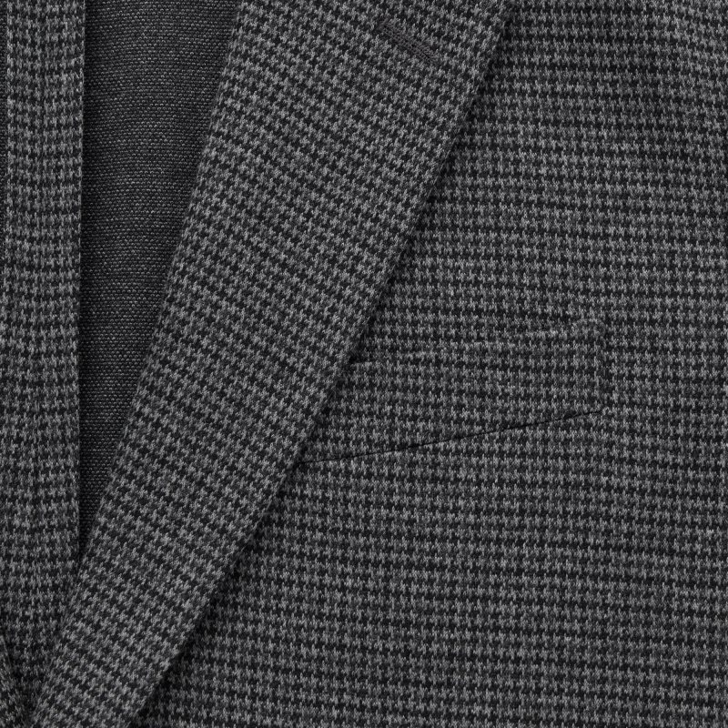 Grey Men Uniqlo Comfort (Houndstooth) Jackets | USA WOXZT-8934